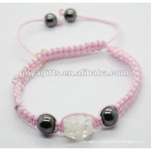 2012 beat jewellery ,handmade woven shamballa crystal balls bracelet